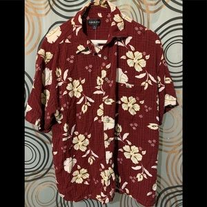 Adolfo Hawaiian Shirt Sz XL